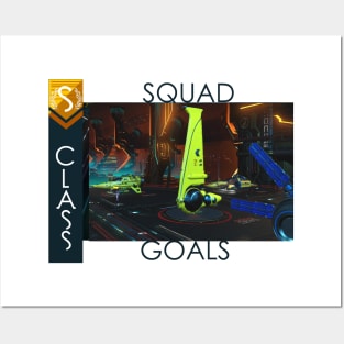 Squad Goals No Mans Sky themed Posters and Art